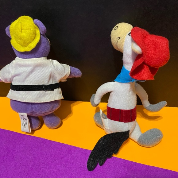 HANNA BARBERA VINTAGE 2000 COLLECTABLE DAIRY QUEEN PLUSH TOYS BUNDLE OF 2 - Picture 10 of 11